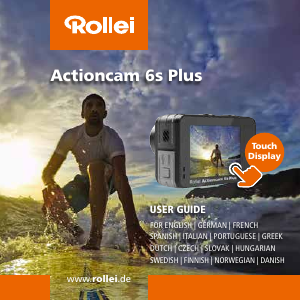 Manuale Rollei 6s Plus Action camera