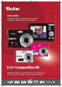 Mode d’emploi Rollei Compactline 80 Appareil photo numérique