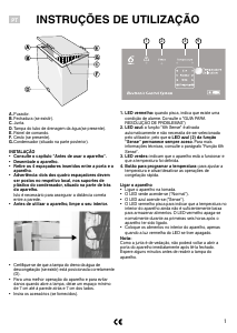Manual Whirlpool WH2111 Congelador