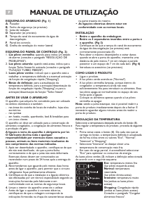 Manual Whirlpool WHE3939 T Congelador