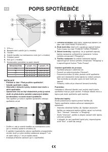 Manuál Whirlpool WH2513 A+ ET Mraznička