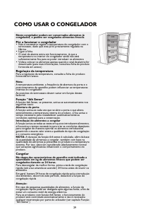 Manual Whirlpool WVE1883 NF IX Congelador