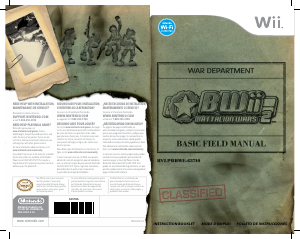 Manual de uso Nintendo Wii Battalion Wars 2