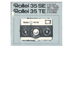 Mode d’emploi Rollei 35 TE Camera