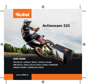 Manuale Rollei 525 Action camera