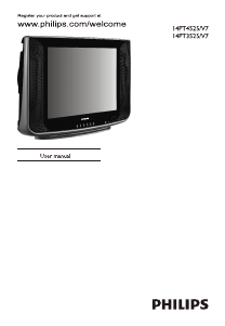 Manual Philips 14PT4525 Television