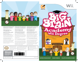 Mode d’emploi Nintendo Wii Big Brain Academy - Wii Degree