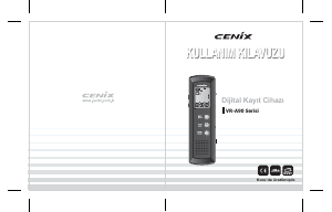 Kullanım kılavuzu Cenix VR-A90G Ses kaydedici