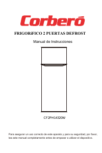 Manual Corberó CF2PH14320W Fridge-Freezer