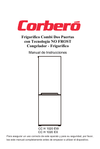 Handleiding Corberó CCH1020EW Koel-vries combinatie