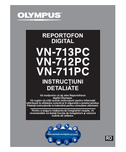 Manual Olympus VN-713PC Reportofon
