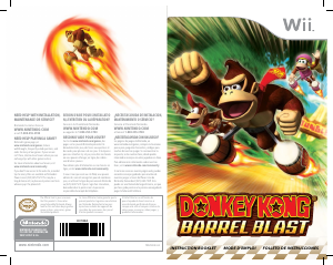 Handleiding Nintendo Wii Donkey Kong - Barrel Blast