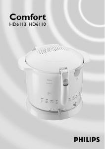 Manual de uso Philips HD6110 Freidora