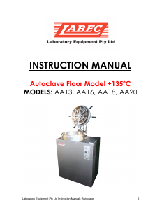Handleiding Labec AA18 Autoclaaf