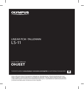 Käyttöohje Olympus LS-11 Äänitallennin