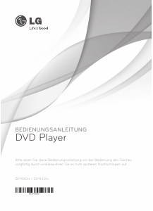 Bedienungsanleitung LG DP932H DVD-player