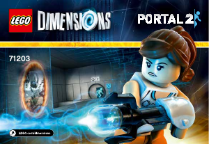 Manual Lego set 71203 Dimensions Portal level pack