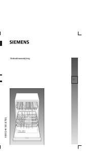 Handleiding Siemens SE24E259EU Vaatwasser