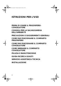 Manuale Whirlpool ARC 5670 Frigorifero-congelatore