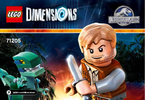 Mode d’emploi Lego set 71205 Dimensions Pack équipe Jurassic World