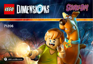 Mode d’emploi Lego set 71206 Dimensions Pack équipe Scooby Doo