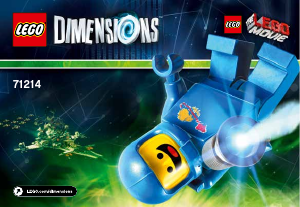 Manual de uso Lego set 71214 Dimensions Benny fun pack