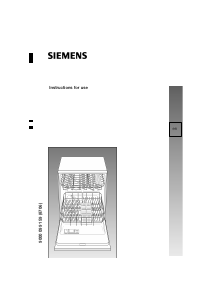 Handleiding Siemens SE25M275EU Vaatwasser