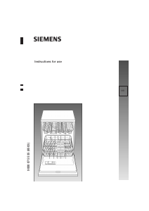 Handleiding Siemens SE25T051EU Vaatwasser