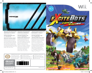 Manual de uso Nintendo Wii Excitebots - Trick Racing