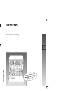 Bedienungsanleitung Siemens SE65A591 Geschirrspüler