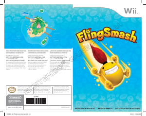 Handleiding Nintendo Wii FlingSmash