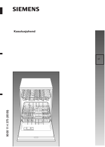 Bruksanvisning Siemens SE65T371EU Oppvaskmaskin