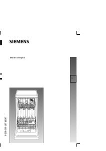 Mode d’emploi Siemens SF24A261 Lave-vaisselle