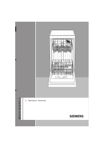Bedienungsanleitung Siemens SF24T558EU Geschirrspüler
