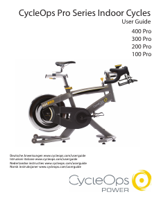 Bruksanvisning CycleOps 300 Pro Motionscykel