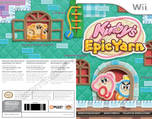Mode d’emploi Nintendo Wii Kirbys Epic Yarn