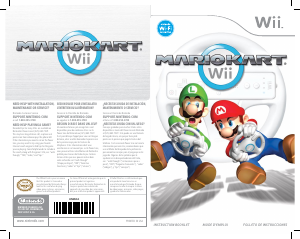 Handleiding Nintendo Wii Mario Kart Wii