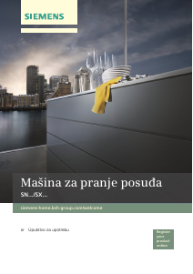 Priručnik Siemens SN236W03ME Perilica posuđa