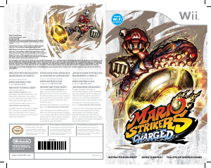 Mode d’emploi Nintendo Wii Mario Strikers Charged