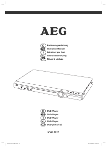 Handleiding AEG DVD 4517 DVD speler