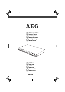 Bedienungsanleitung AEG DVD 4522 DVD-player