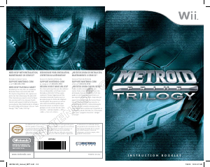 Handleiding Nintendo Wii Metroid Prime Trilogy