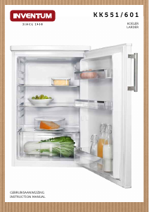 Manual Inventum KK551 Refrigerator