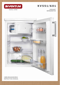 Manual Inventum KV551 Refrigerator
