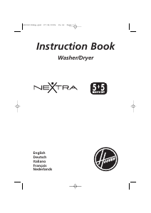 Mode d’emploi Hoover HNWF-6165 Lave-linge séchant