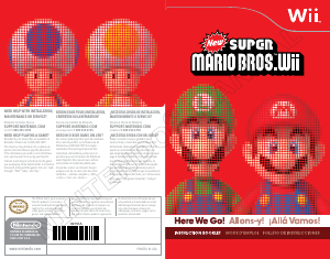 Handleiding Nintendo Wii New Super Mario Bros. Wii