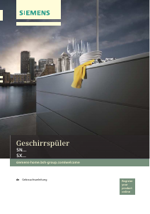 Bedienungsanleitung Siemens SN56P230EU Geschirrspüler