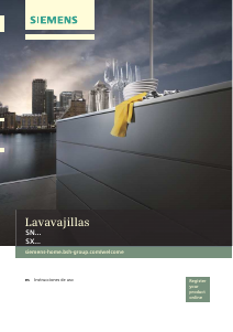 Manual de uso Siemens SN56P530EU Lavavajillas