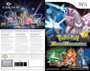 Handleiding Nintendo Wii Pokemon Battle Revolution