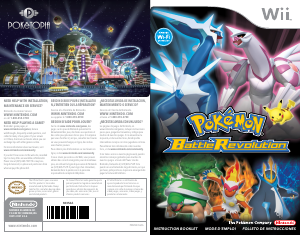 Bruksanvisning Nintendo Wii Pokemon Battle Revolution